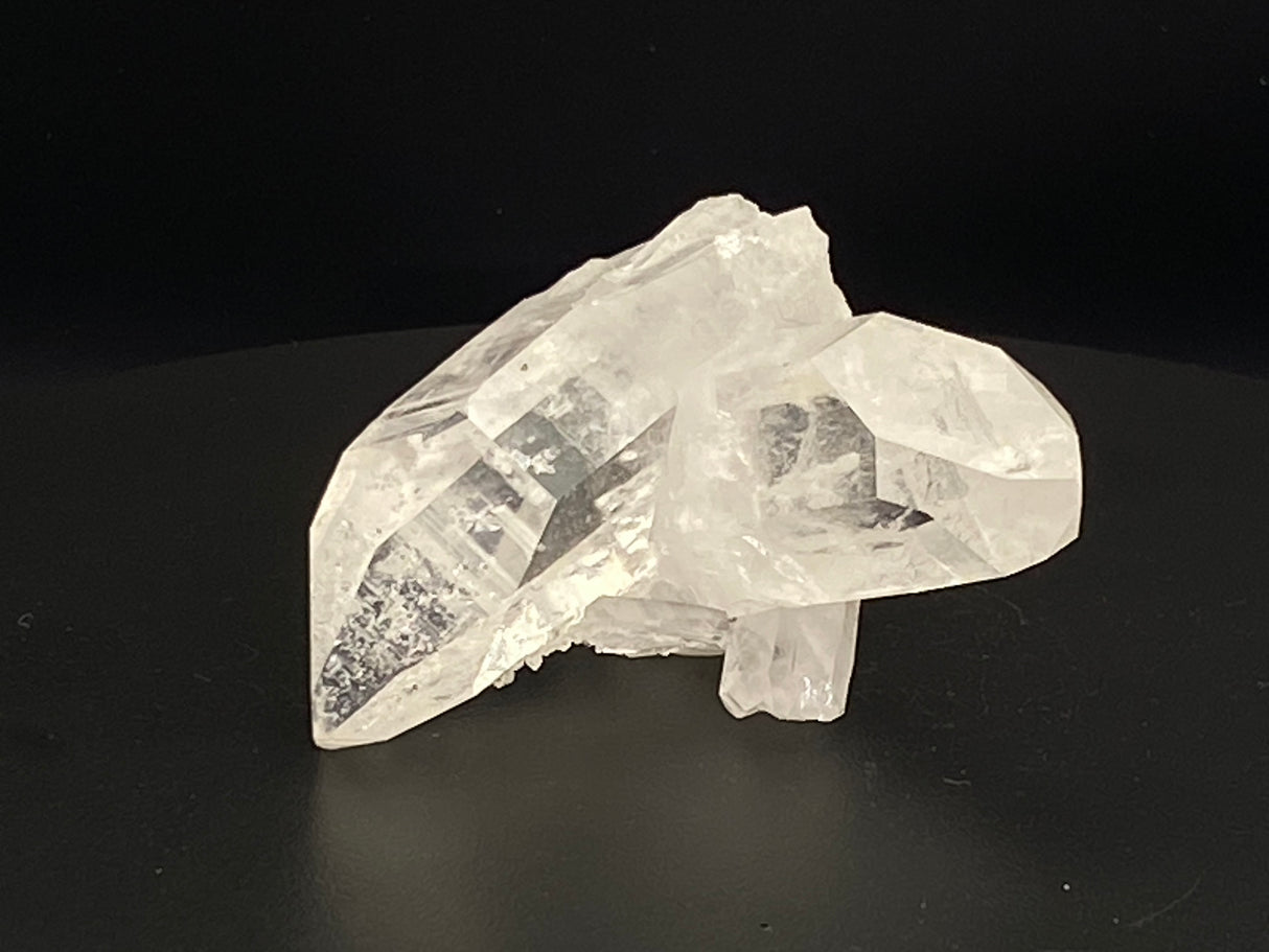 Double Point Quartz Crystal Cluster