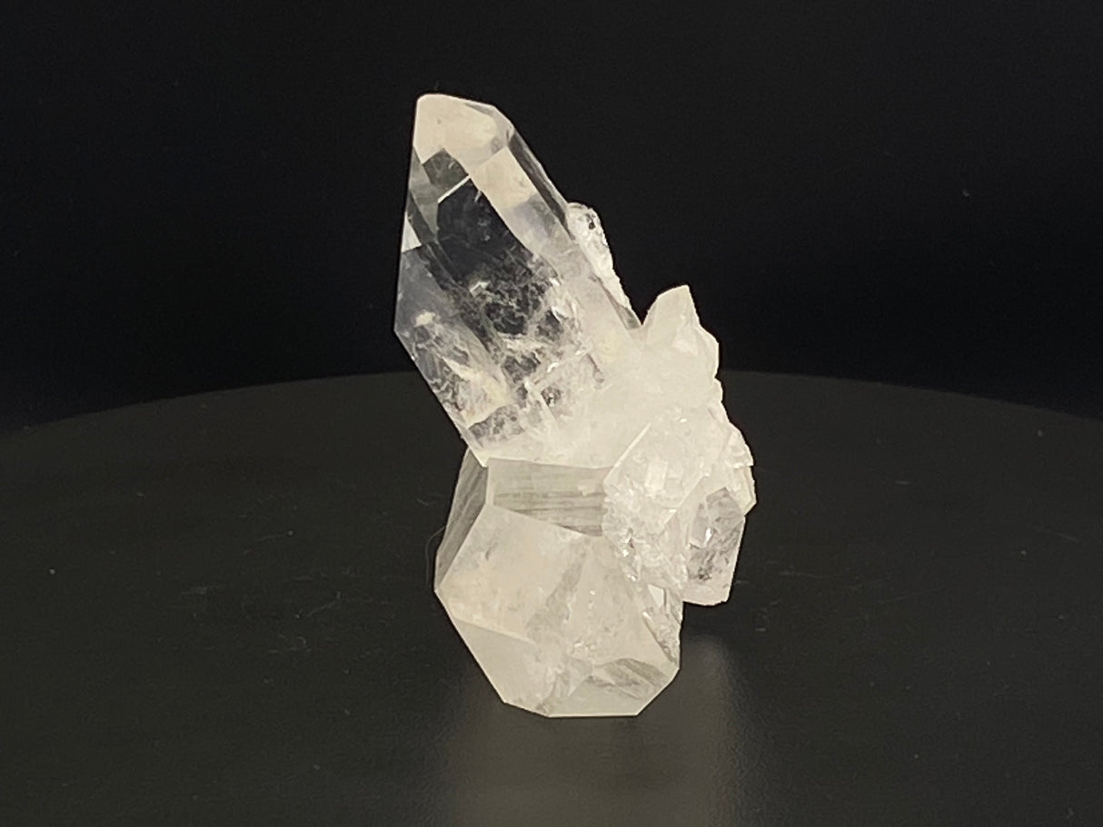 Double Point Quartz Crystal Cluster